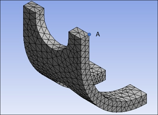 Simulated model &frac14; of Spinal Spacer